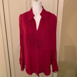 Blouse, Coldwater Creek, Size Medium